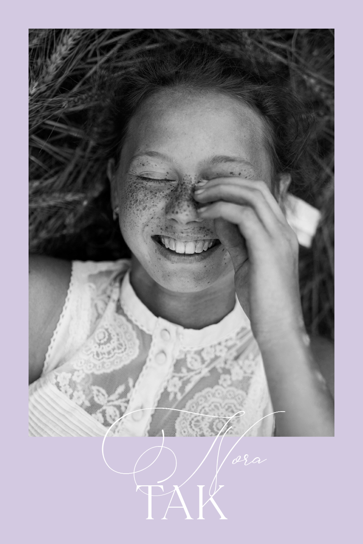 Takkekort — Pastel baggrund