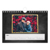 A5 Foto Kalender — Rammer med glitter [Marts]