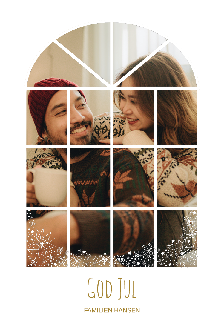 Kort — Festlig ramme