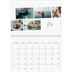 Fotokalender A4 dobbelt (30 x 40 cm) — Byferie (hvid) [Maj]
