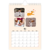 A5 Foto Kalender — Hundepoter og kruseduller [kalender forside]