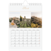 A5 Foto Kalender — Elegant guld [Marts]