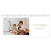 Bordkalendere — Guld stor skrift [kalender forside]