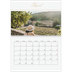 Fotokalender A4 dobbelt (30 x 40 cm) — Elegant guld [April]
