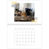 Fotokalender A4 dobbelt (30 x 40 cm) — Dublet tekst [April]