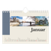A5 Foto Kalender — Verdens seværdigheder [Januar]