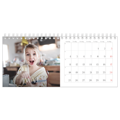 Bordkalendere — Tolv store måneder [kalender forside]