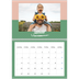 Fotokalender A4 dobbelt (30 x 40 cm) — Farverig kalender [Januar]