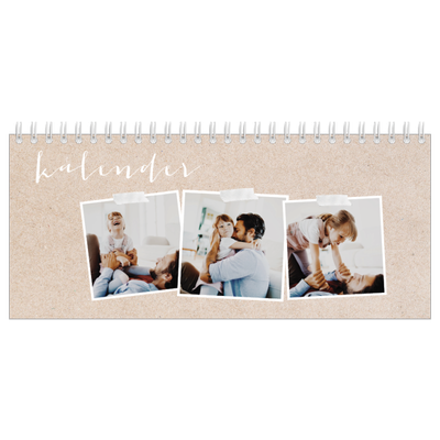 Bordkalendere — Scrapbogs kalender [kalender forside]