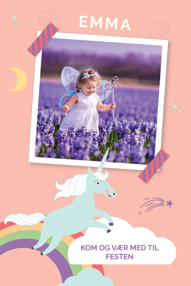 Invitationer — Enhjørning