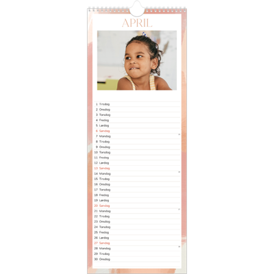 Køkkenkalender  — Pensleffekt [April]