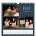 Årskalender kvadratisk — Skifer & seriffer [Februar]
