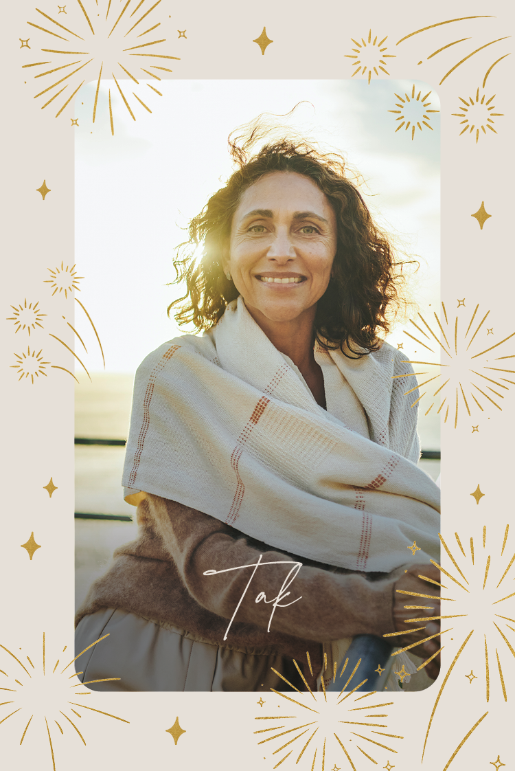 Takkekort — Glitrende år