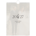 A5 Foto Kalender — Initialer i blomst [kalender forside]
