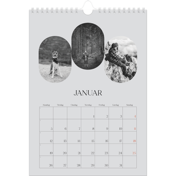 Fotokalender A4 — Den åbne vej