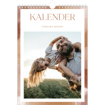 Fotokalender A4 (20 x 30 cm) — Pensleffekt [kalender forside]