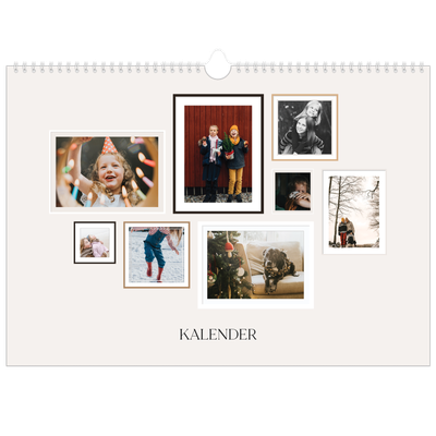 A3 Foto Kalender — Billedvæg [kalender forside]
