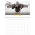 Fotokalender A4 dobbelt (30 x 40 cm) — Heritage-stil [April]