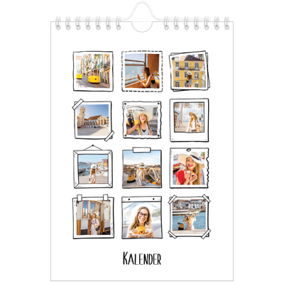A5 Foto Kalender — Albums øjeblik [kalender forside]