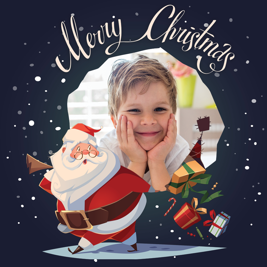 Kort — Gaver fra julemanden