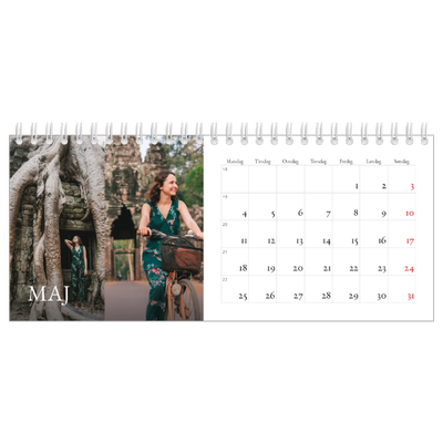 Bordkalendere — Simpel serif [kalender forside]