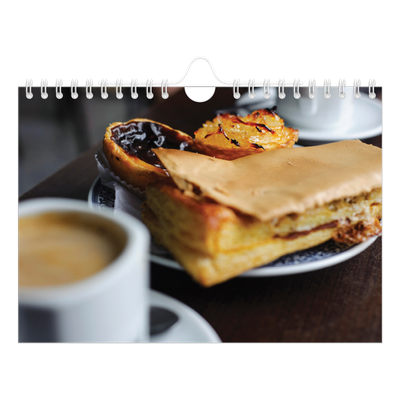A5 Foto Kalender — Transparent kalender [kalender forside]