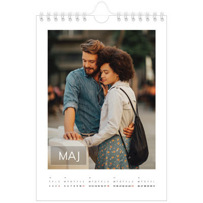 A5 Foto Kalender — Stor dato [kalender forside]