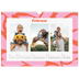 A3 Foto Kalender — Farveglad mønster [Februar]