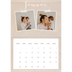 Fotokalender A4 dobbelt (30 x 40 cm) — Scrapbogs kalender [Januar]