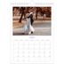 Fotokalender A4 (20 x 30 cm) — Klassisk kobolt [Marts]