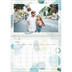 Fotokalender A4 dobbelt (30 x 40 cm) — Akvarelspot [Januar]