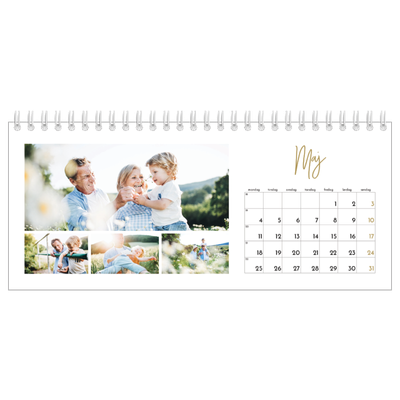 Bordkalendere — Håndskrevet måned [kalender forside]