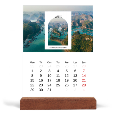 Staffeli kalender - stående  — Den åbne bue [Marts]