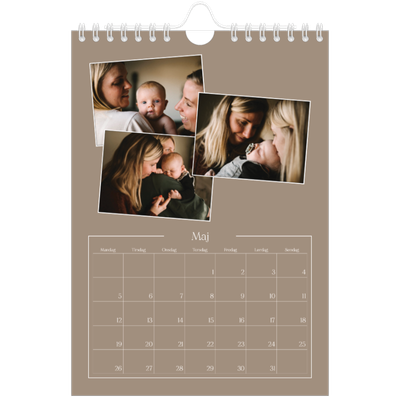 A5 Foto Kalender — Vores minder [kalender forside]