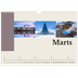 A3 Foto Kalender — Verdens seværdigheder [Marts]