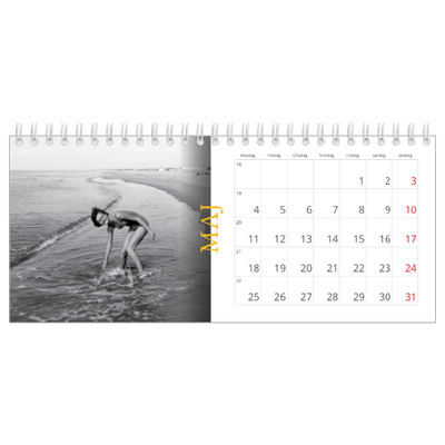 Bordkalendere — Heritage-stil [kalender forside]