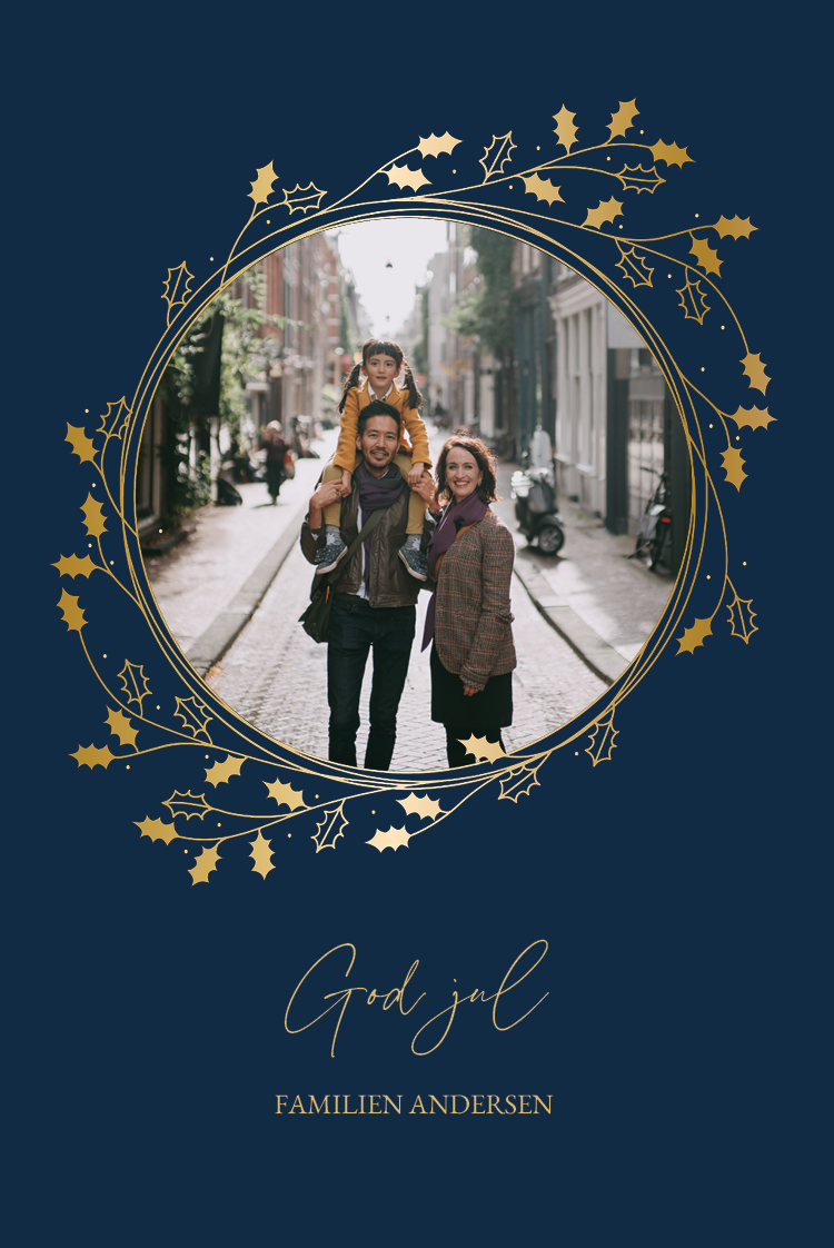 Kort — Indigo elegant