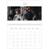 Fotokalender A4 dobbelt (30 x 40 cm) — Fotolister [kalender forside]