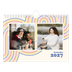 A5 Foto Kalender — Retro striber [kalender forside]