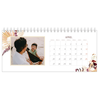 Bordkalendere — Bohemsk stil [April]