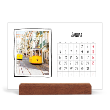 Staffeli kalender - liggende — Albums øjeblik