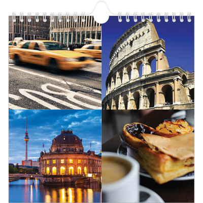 Årskalender kvadratisk — Transparent kalender [kalender forside]