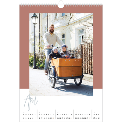 Årskalender A3 — Jordiske rammer [April]