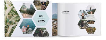 Fotobog — Sekskant mønster