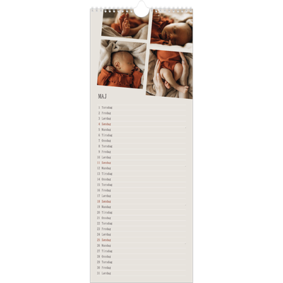 Køkkenkalender  — Dynamiske billeder [kalender forside]