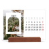 Staffeli kalender - liggende  — Den åbne bue [Februar]