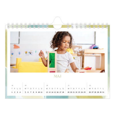 A5 Foto Kalender — Pensleffekt [kalender forside]