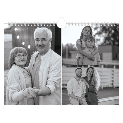 Fotokalender A4 — Billeder i fokus [kalender forside]