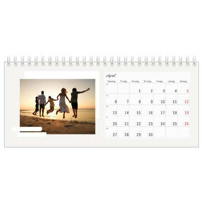 Bordkalendere — Pastellfarver [April]