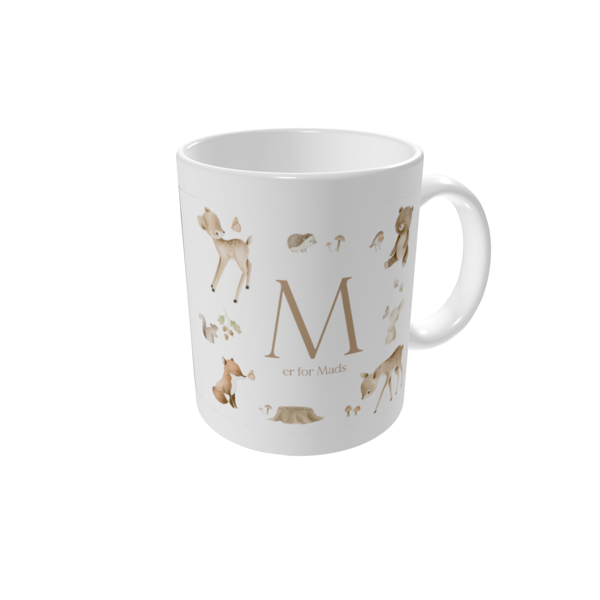 Krus med billede — Lystig skov